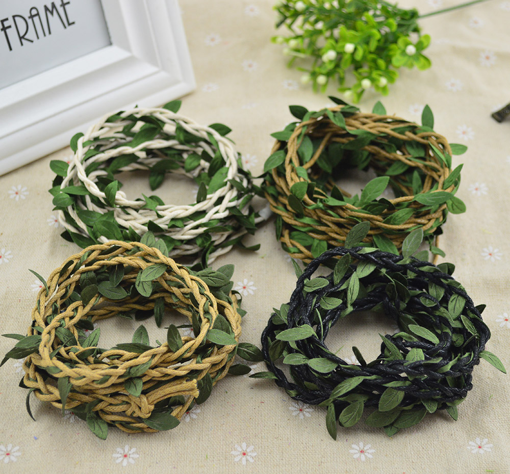Florist Wreath Supply - 100 センチメートル/ロット造花つる家の装飾のためのウェディングブライダルアクセサリークリアランス偽花学 Diy 花輪ギフト供給