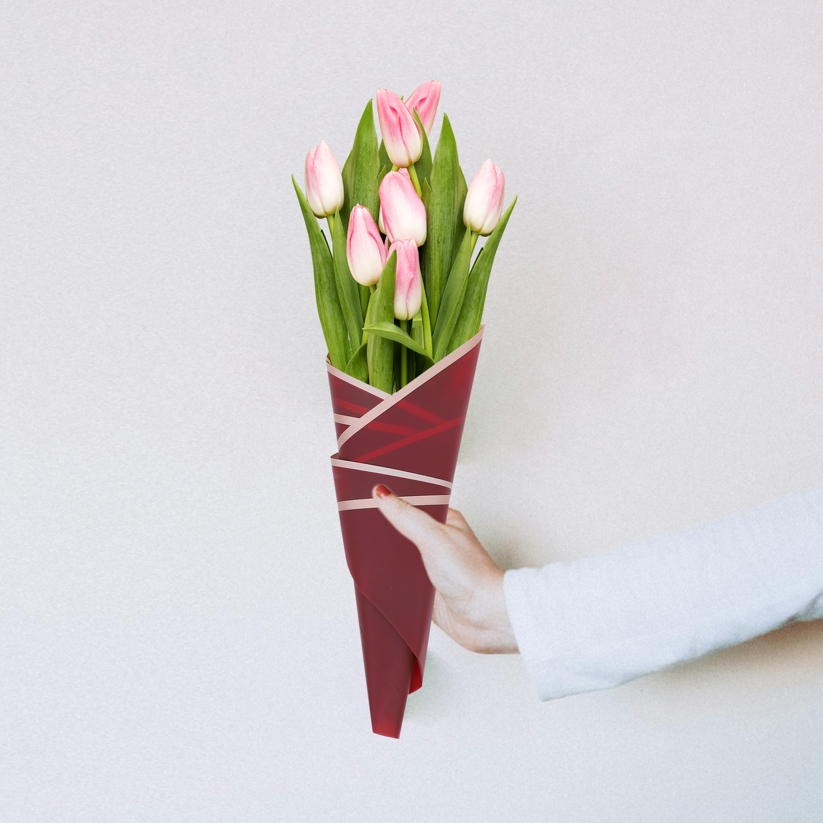 20枚入り ラッピングペーパー 花束用 繊細な花柄 エレガン - Florist Supply Paper のレビューと価格