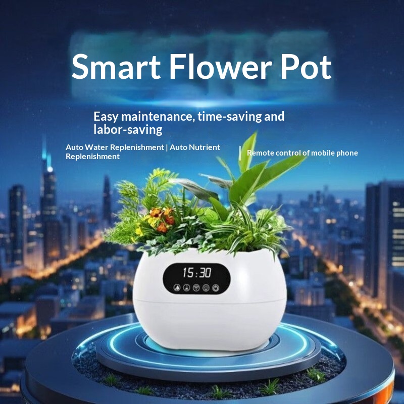 AIインテリジェント植木鉢 自動給水 栄養補給 スマホ遠隔操 - Flower Supplies のレビューと価格
